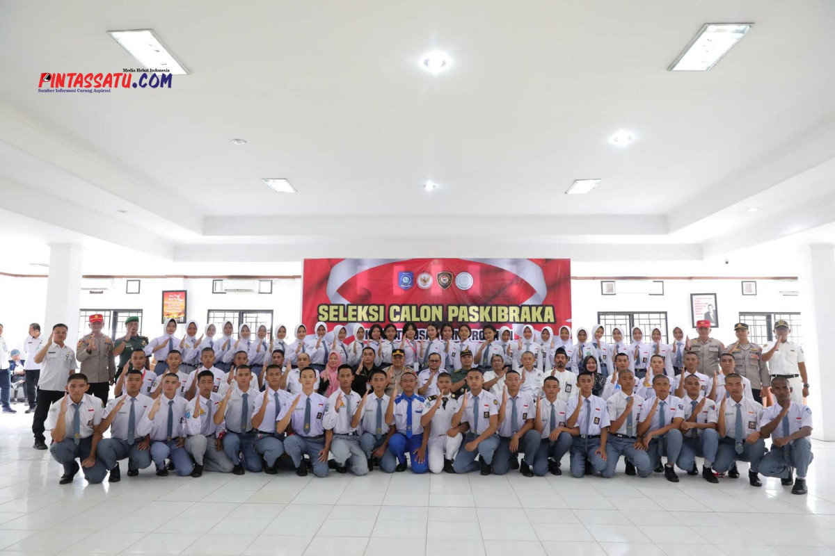 56 Siswa Ikuti Seleksi Calon Paskibraka Provinsi Bangka Belitung 2025