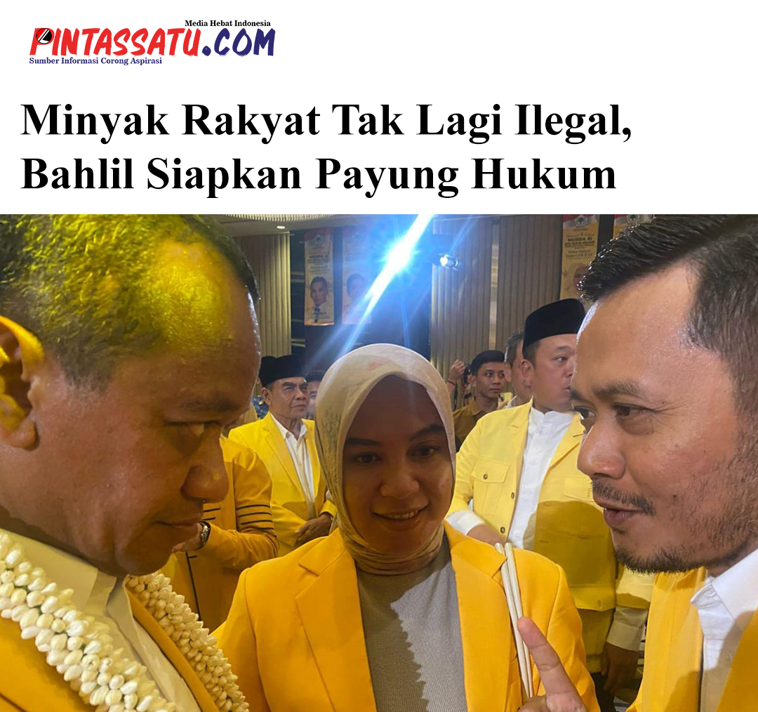 Minyak Rakyat Tak Lagi Ilegal, Bahlil Siapkan Payung Hukum