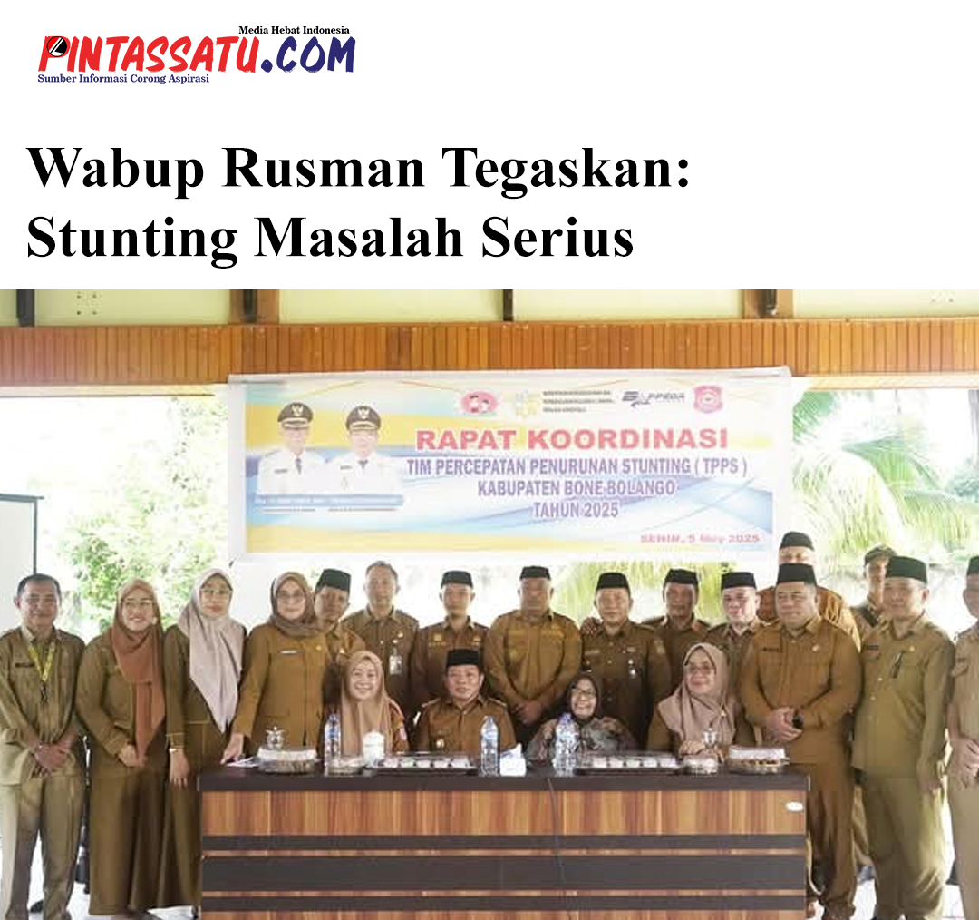 Wabup Rusman Tegaskan Stunting Masalah Serius web pic