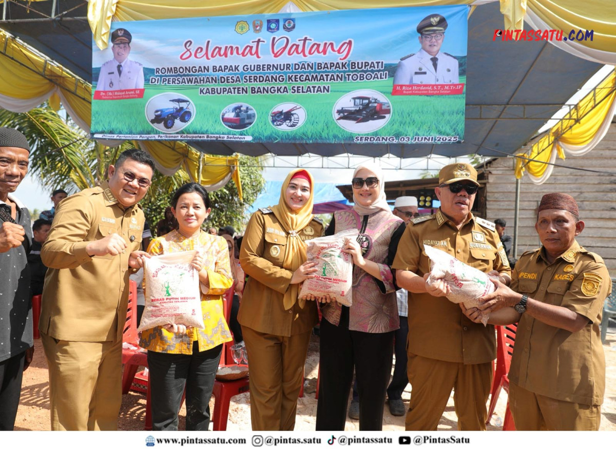 Gubernur Hidayat Arsani Optimis Modernisasi Pertanian Wujudkan Kemandirian