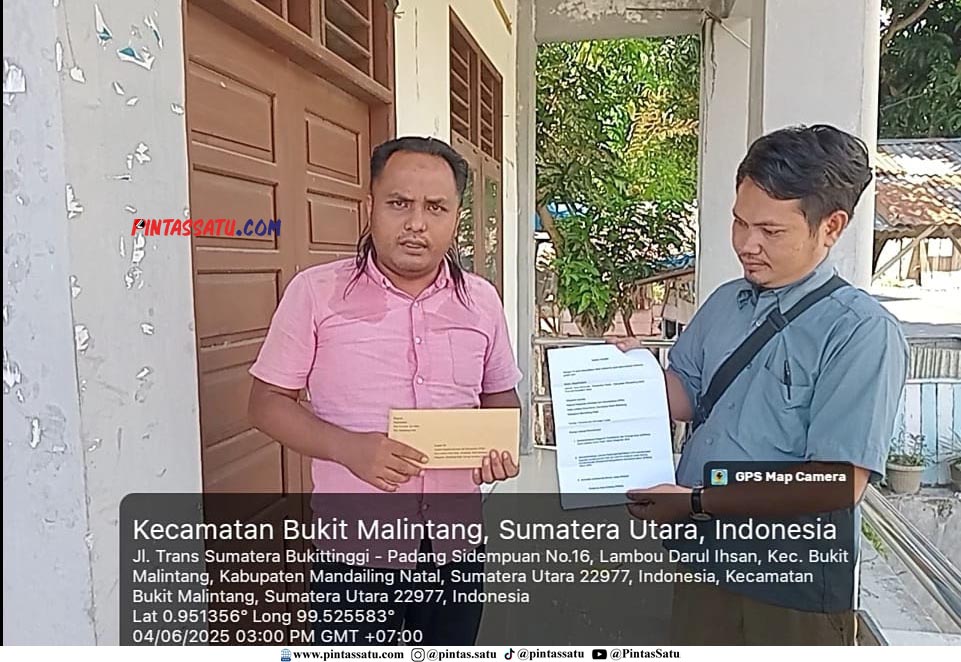 Kantor Desa Tutup, Warga Mandailing Natal Gagal Dapatkan Informasi Publik