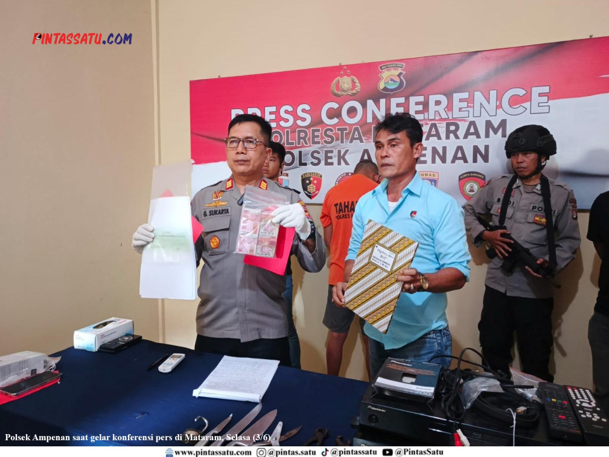 Khianati Kepercayaan Perusahaan, Sopir Travel di Mataram Jadi Tersangka