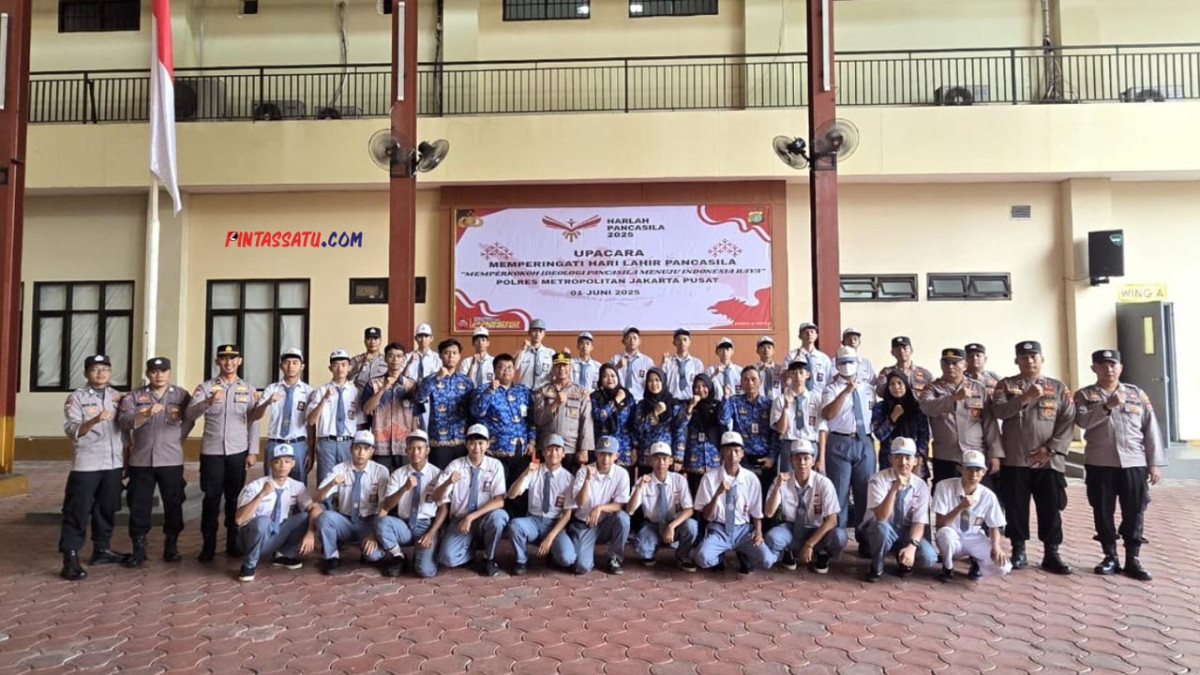 Momen Hari Kelahiran Pancasila, Polres Jakpus Berikan Penyuluhan Cegah Tawuran2