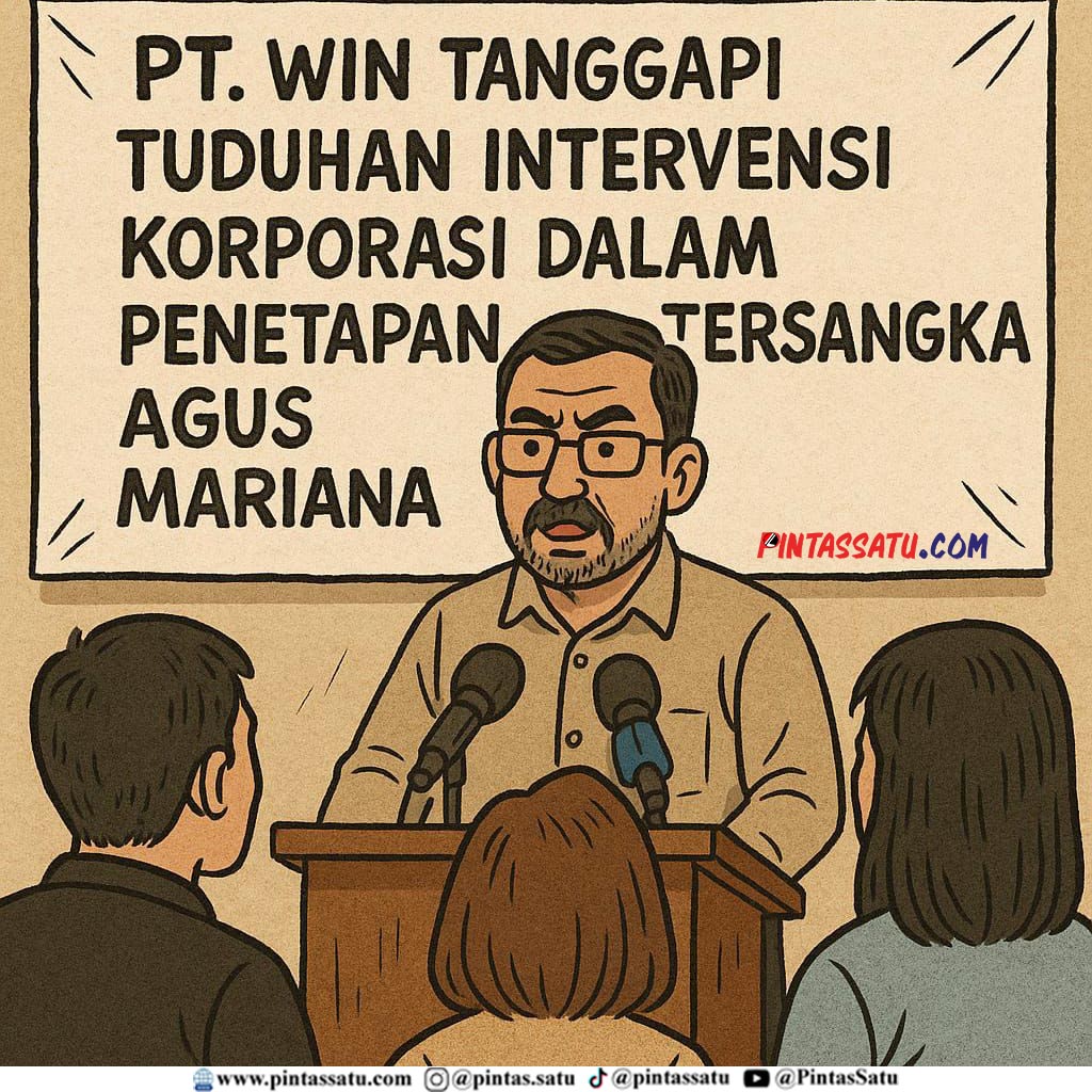 PT. WIN memberikan klarifikasi penetapan tersangka Agus Mariana_page2_image1