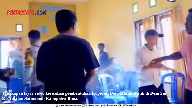 Pembentukan Koperasi Desa di Bima Berakhir Ricuh, Fasilitas Kantor Desa Dirusak
