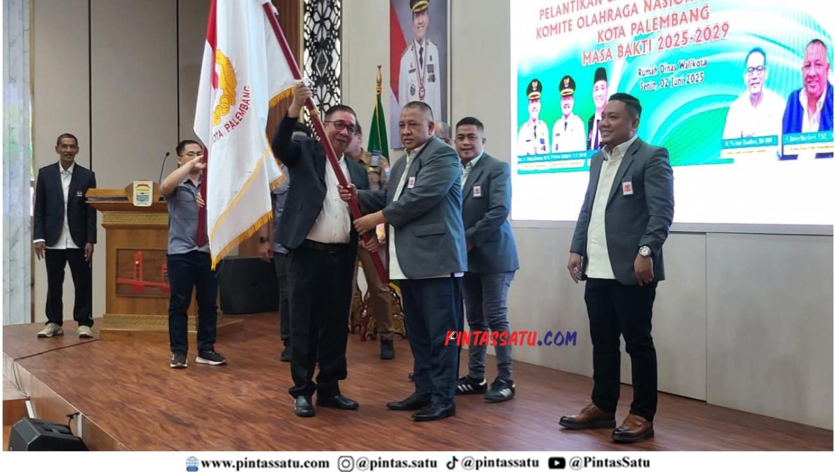 Pengurus KONI Kota Palembang Periode 2025-2029 Resmi Dilantik